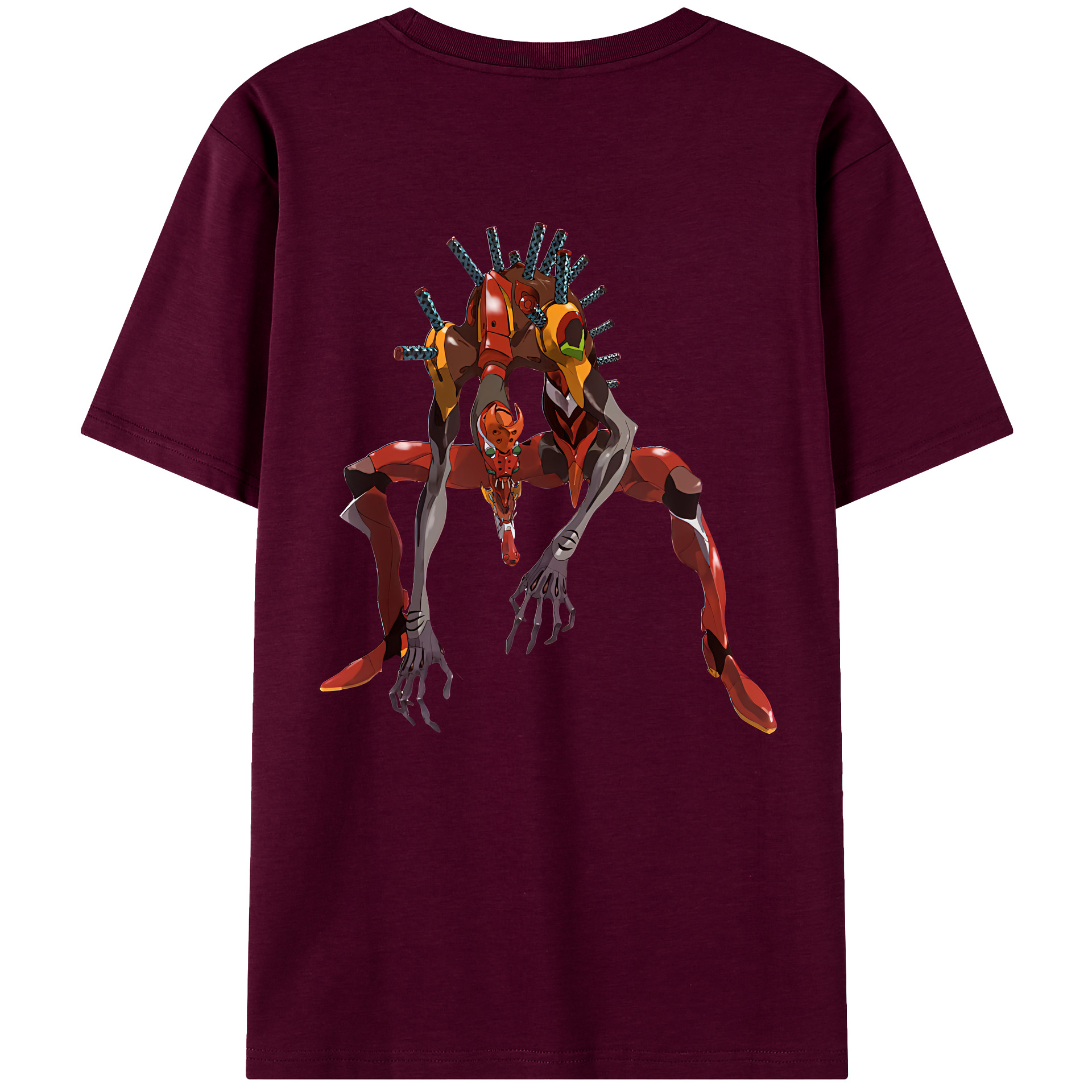 （画像用） EVA 新世紀エヴァンゲリオン レディース半袖Tシャツ(バックプリント)